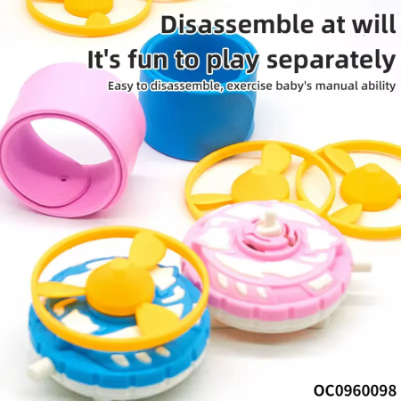 Disc Launcher Band Game – Fun Outdoor Flying Disc Toy for Kids with Slap Bracelet Launcher