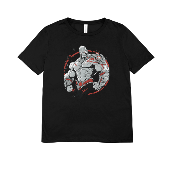 Cool Warrior – Regular Cotton T-Shirt (New & Cool Design) | Men & Women | Black & White - Image 4
